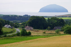 Old Dailly, Ailsa Craig