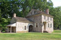 washingtons headquarters valley forge national historical park pennsylvania